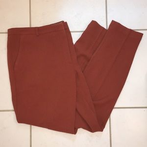 ASOS Crepe Ankle Grazer Cigarette Trouser Pants